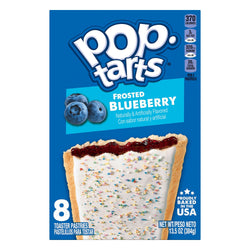 Kellogg's Pop-Tarts Frosted Blueberry - 13.5 OZ 12 Pack