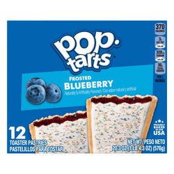 Kellogg's Pop-Tarts Frosted Blueberry - 20.3 OZ 12 Pack