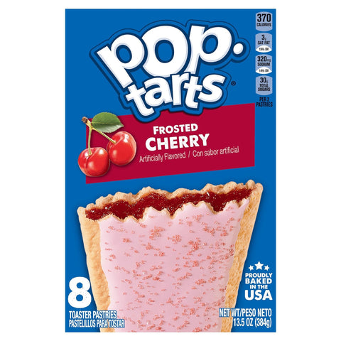 Kellogg's Pop-Tarts Frosted Cherry - 13.5 OZ 12 Pack