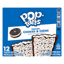 Kellogg's Pop-Tarts Frosted Cookies & Creme - 20.3 OZ 12 Pack