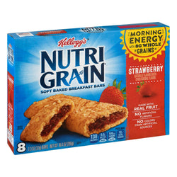 Kellogg's Nutri Grain Bar Strawberry - 10.4 OZ 12 Pack
