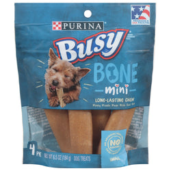 Purina Dog Treats Busy Bones Mini - 6.5 OZ 8 Pack