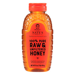 Nature Nate's Raw & Unfiltered Honey - 16 OZ 6 Pack