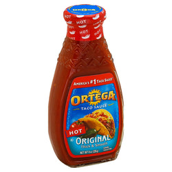 Ortega Taco Sauce Hot - 8 OZ 12 Pack