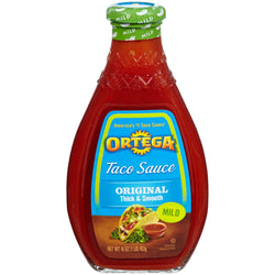 Ortega Taco Sauce Mild - 16 OZ 12 Pack
