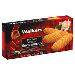 Walkers Vanilla Shortbread - 5.3 OZ 12 Pack