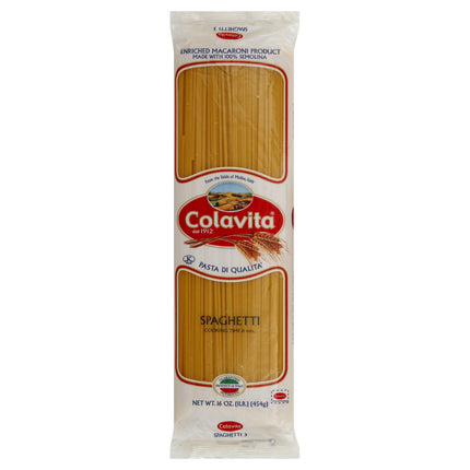 Colavita Spaghettini Pasta - 16 OZ 20 Pack