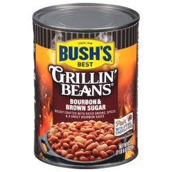 Bush's Beans Grillin' Bourbon & Brown Sugar - 22 OZ 12 Pack