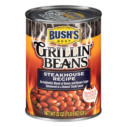 Bush's Beans Grillin' Steakhouse Recipe - 22 OZ 12 Pack