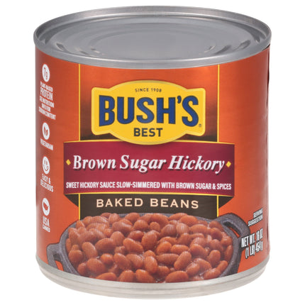 Bush's Brown Sugar Hickory Baked Beans - 16 OZ 12 Pack