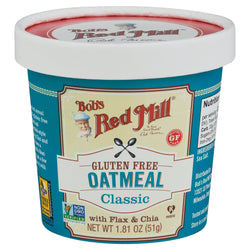 Bob's Red Mill Gluten Free Classic Oatmeal Cup - 1.81 OZ 12 Pack