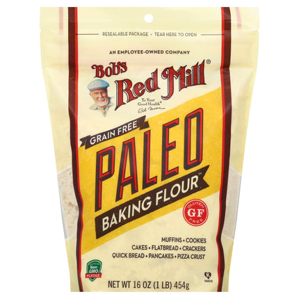 Bob's Red Mill Gluten Free Paleo Baking Flour - 16 OZ 4 Pack