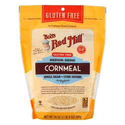 Bob's Red Mill Gluten Free Medium Grind Cornmeal - 24 OZ 4 Pack