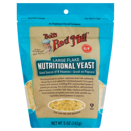 Bob's Red Mill Large Flake Nutritional Yeast - 5 OZ 4 Pack