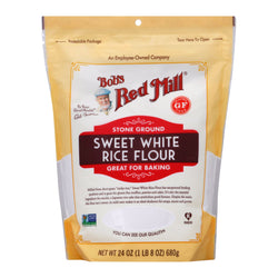 Bob's Red Mill Gluten Free Sweet White Rice Flour - 24 OZ 4 Pack