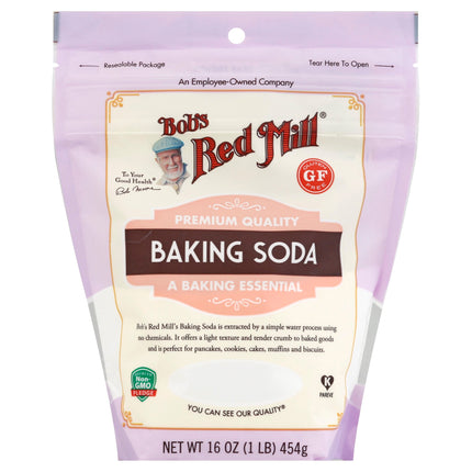 Bob's Red Mill Gluten Free Baking Soda - 16 OZ 4 Pack