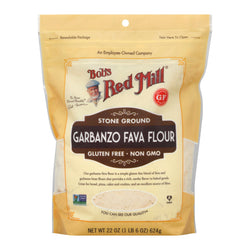 Bob's Red Mill Gluten Free Garbanzo Fava Flour - 22 OZ 4 Pack