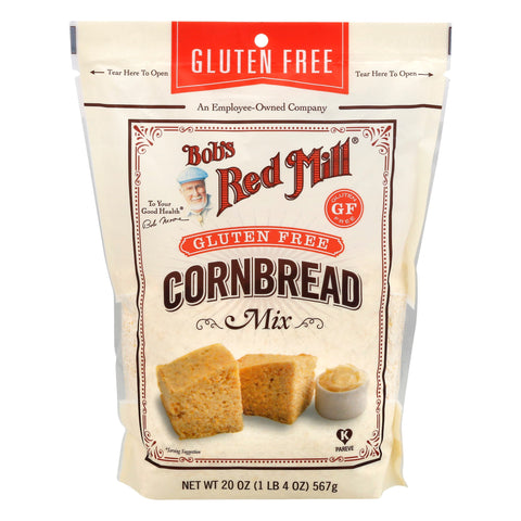 Bob's Red Mill Gluten Free Cornbread Mix - 20 OZ 4 Pack