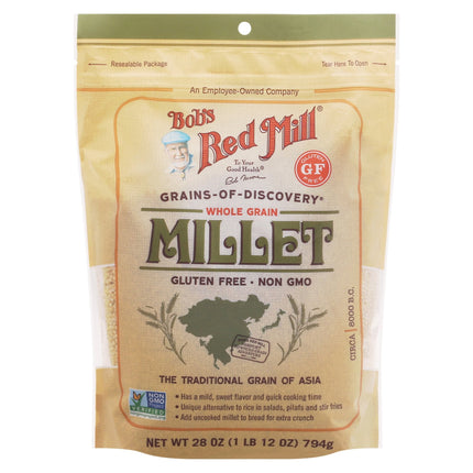 Bob's Red Mill Gluten Free Millet - 28 OZ 4 Pack