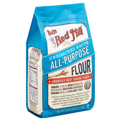 Bob's Red Mill Unbleached White All-Purpose Flour - 5 LB 4 Pack