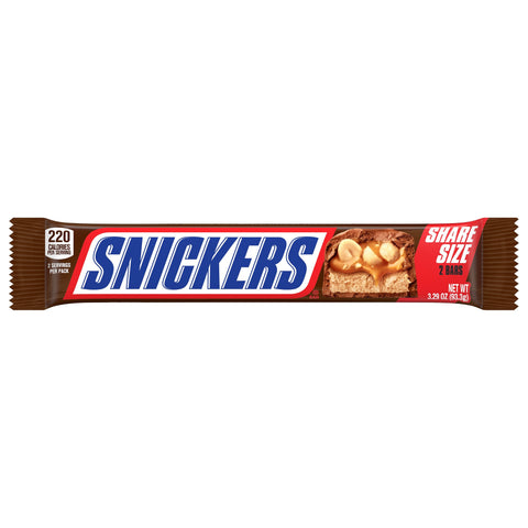 Snickers Candy Bar King Size - 3.29 OZ 24 Pack