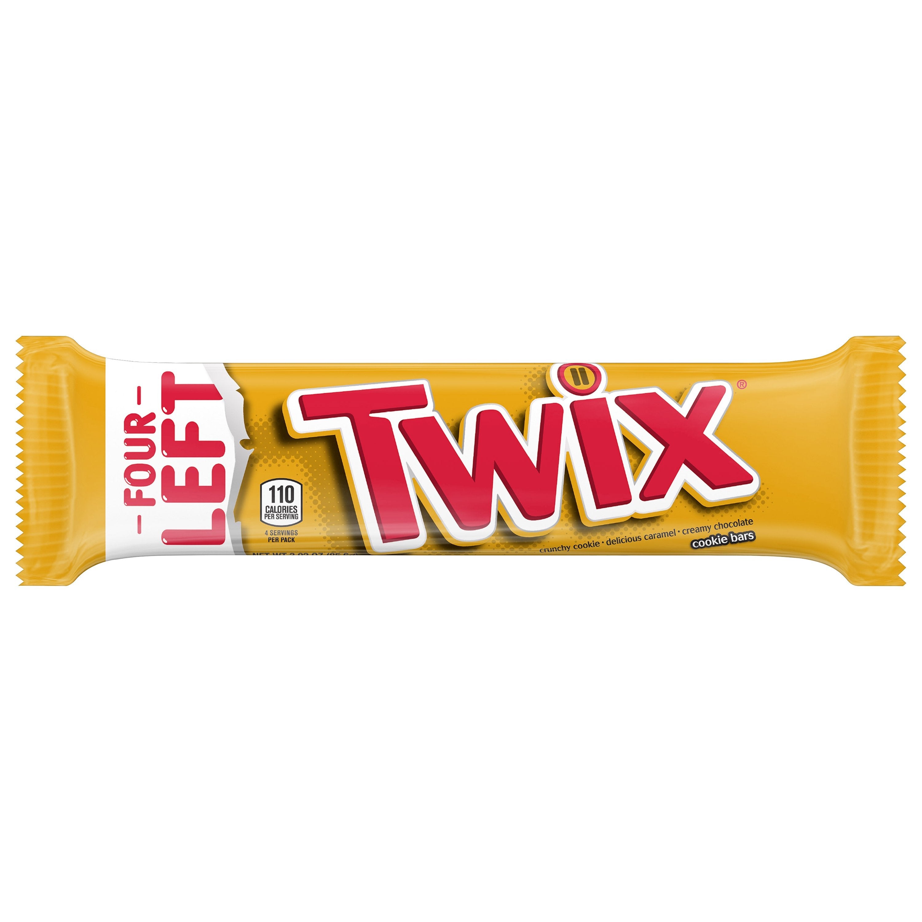 Twix Share Size Chocolate Caramel Cookie Candy Bar, 3.02 oz, 24-count