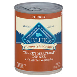 Blue Buffalo Homestyle Turkey Meatloaf Dinner & Vegetables Dog Food - 12.5 OZ 12 Pack