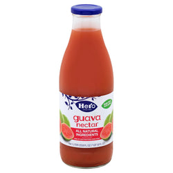 Hero All Natural Guava Nectar Juice - 33.8 FZ 6 Pack