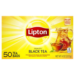 Lipton Tea Bags - 50 CT 12 Pack