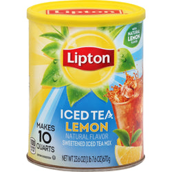 Lipton Lemon Iced Tea Mix - 23.6 OZ 6 Pack