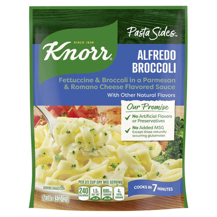 Knorr Noodles & Sauce Alfredo Broccoli - 4.5 OZ 8 Pack