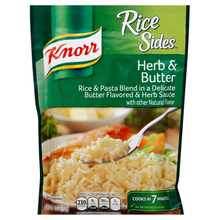Knorr Rice & Sauce Herb & Butter - 5.4 OZ 8 Pack