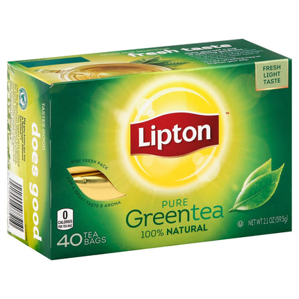 Lipton Tea Bags Green - 40 CT 6 Pack