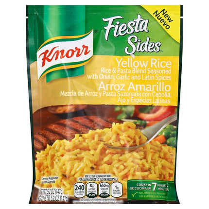 Knorr Fiesta Sides Yellow Rice - 5.2 OZ 8 Pack