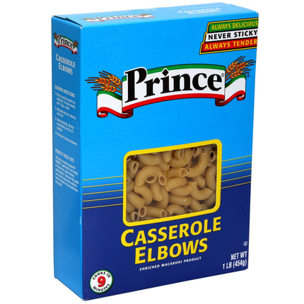 Prince Large Elbow Pasta - 16 OZ 12 Pack