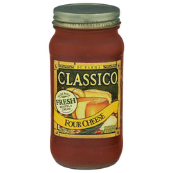 Classico Sauce Pasta Four Cheese - 24 OZ 12 Pack