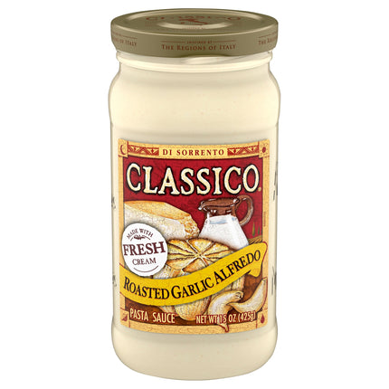 Classico Sauce Pasta Roasted Garlic Alfredo - 15 OZ 12 Pack