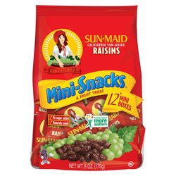 Sun-Maid Raisins Mini Packs - 6 OZ 18 Pack