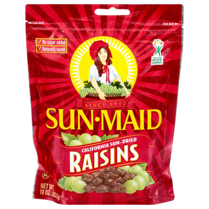 Sun-Maid Raisins Foil Bag - 10 OZ 12 Pack