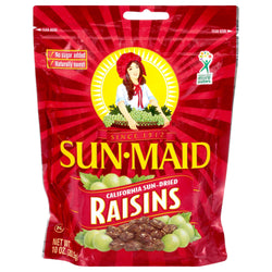 Sun-Maid Raisins Foil Bag - 10 OZ 12 Pack