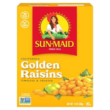Sun-Maid Golden Raisins - 12 OZ 24 Pack