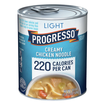 Progresso Light Creamy Chicken Noodle Soup - 18.5 OZ 12 Pack