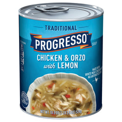 Progresso Chicken & Orzo With Lemon - 18.5 OZ 12 Pack