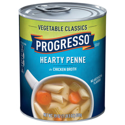 Progresso Vegetable Classics Soup Hearty Penne In Chicken Broth - 19 OZ 12 Pack