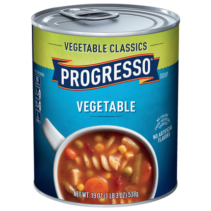 Progresso Vegetable Classics Soup Vegetable - 19 OZ 12 Pack