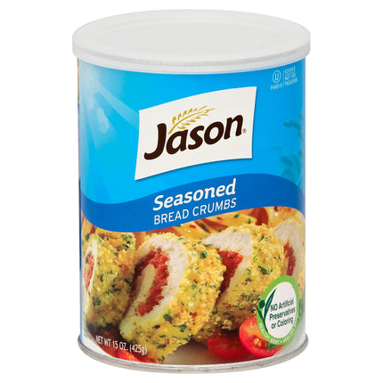 Jason Seasoned Bread Crumbs - 15 OZ 12 Pack
