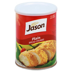 Jason Plain Bread Crumbs - 15 OZ 12 Pack