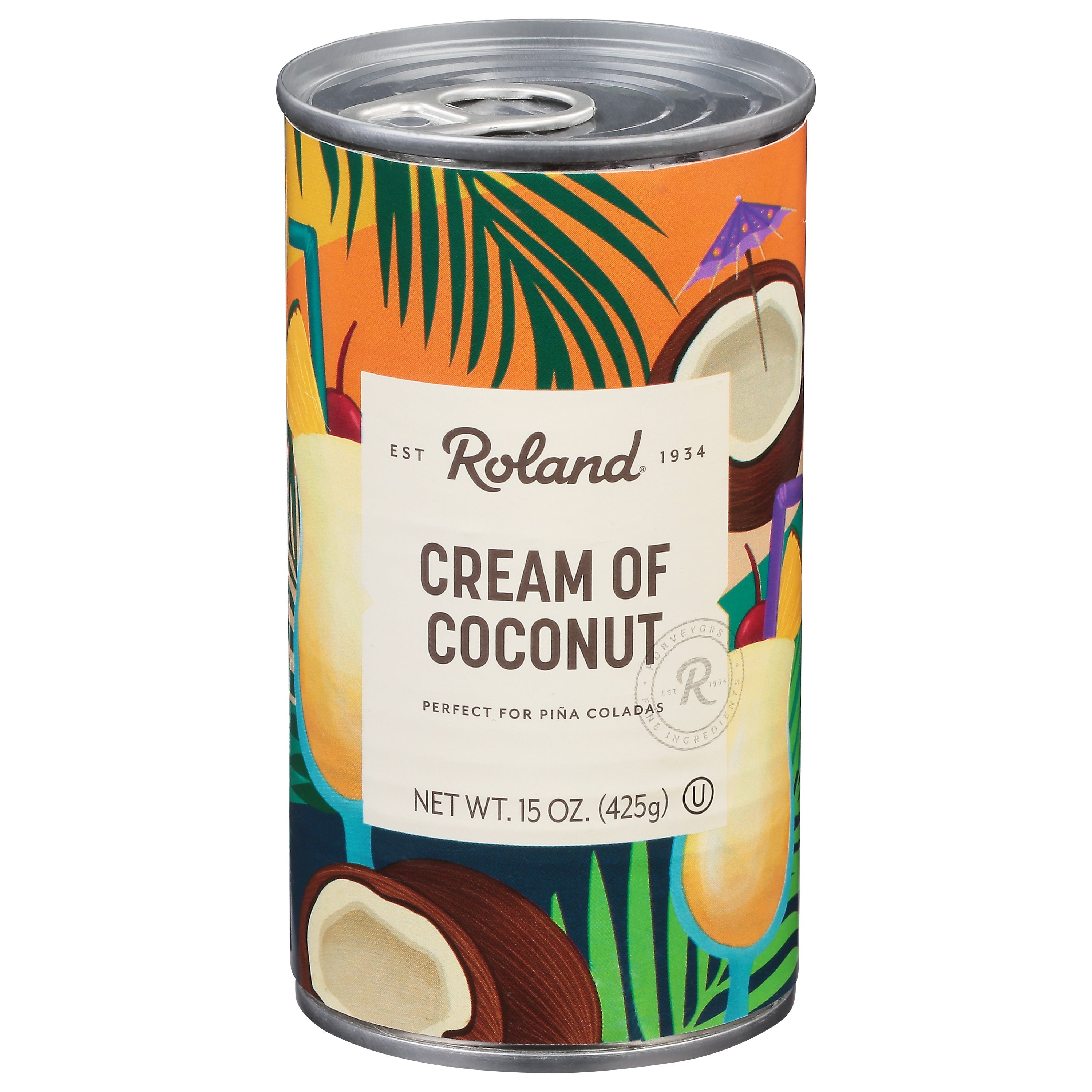 Roland Cream Of Coconut 15 OZ 12 Pack StockUpExpress