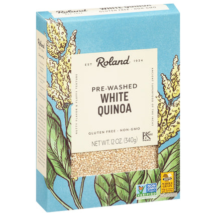 Roland Gluten Free White Quinoa - 12 OZ 12 Pack