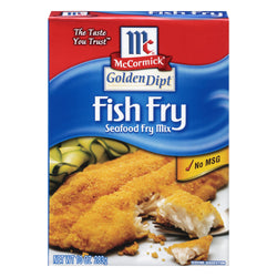 McCormick Golden Dipt Fish Fry Seafood Fry Mix - 10 OZ 8 Pack